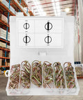 Heavy Duty Pin Assortment Kit For Farm Tractor And Trailer Fasteners In 65Mn Spring Steel Zinc Plated, box open