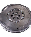 Heavy Duty Dual Mass Flywheel For 2006 To 2008 Audi A4 And A4 Quattro 2.0L Engine showing bolt holes and steel material.