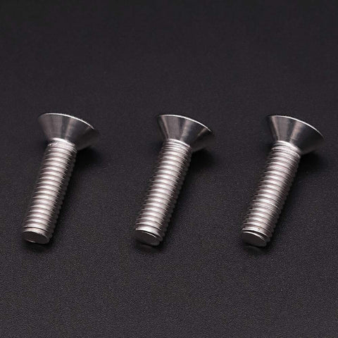 Heavy Duty 5/16-18 Inch Flat Head Socket Cap Screws, 1 Inch Long, 20 Pack, UNC Coarse Thread, 304 Stainless Steel