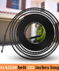 41A5250 Garage Door Opener Belt coiled in front of a house
