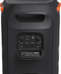 Back view of PartyBox 110 Portable Party Speaker With Built In Lights And Deep Bass 160W Power For All Day Outdoor And Indoor Parties