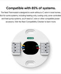 Mounting plate of Nest Thermostat Smart Programmable WiFi Thermostat With Energy Star Certification for Easy Home Automation