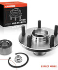 Front Wheel Bearing And Hub Kit 5 Lug Compatible With Toyota Camry 1992 To 2003 Sienna 1998 To 2003 Avalon 1995 To 2004 Solara 1999 To 2003 And Lexus ES300 RX300 1992 To 2003 High Load Capacity For Strong Axial And Radial Support