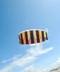 Dual Line Stunt Parafoil Kite With Tie Dye Style No Assembly Required, Easy To Fly And Fun, Weather Resistant Ripstop Fabric, 62 Inch Wide Wing Span