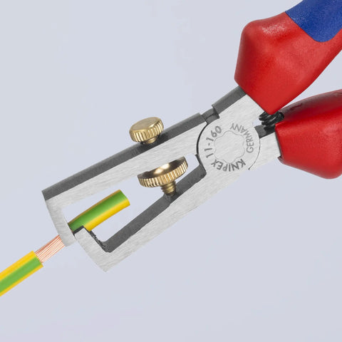 End Type Wire Stripper For Electrical Work With Precision Grips And Durable Build So Tradesmen Trust It In The Shop On The Job Or In The Field With Quality For Pro Electricians And Handy DIYers Alike With Smooth Operation And Long Lasting Durability stripping green wire