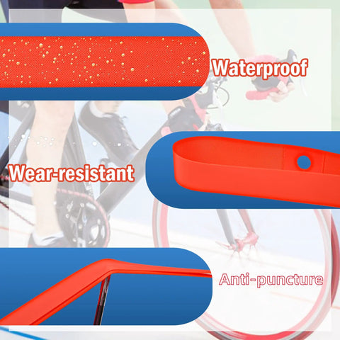 4 Pack Bicycle Rim Liner Strips 20mm Rim Tape For 700C And 29 Inch Road And Mountain Bikes Puncture Protection features diagram