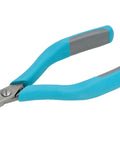 5 Inch Angled Tip Cutter With Ergonomic Co Molded Grip For SMT Lead Trimming, Durable Eremadium Tool Steel, EMOS Stop
