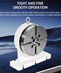 Beat Down Tough 170mm Lathe Disc Brake Tailstock with rigid frame and smooth clamping for CNC machining.