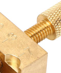 Hassle Free Copper Watch Repair Vise Clamp With Lock Tight Mini Bench Vice Grips features brass screw mechanism and ergonomic design.