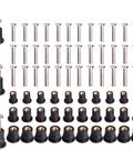 36 Pairs M4 M5 M6 Neoprene Well Nuts With Stainless Steel Screws Kit For Kayak Boat Marine Windscreens And Motorcycles Includes Rubber Well Nuts