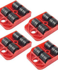 Heavy Duty Furniture Lifter With Non Slip Pads And Four Smooth Rollers For Effortless Moving Plus Ergonomic Design and Durable Steel Build For Any Home Move Job in a set of four.