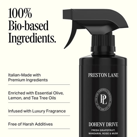 Luxurious All Purpose Cleaner With Doheny Drive Scent, Dope Cleaning Power Bio Based Multi Surface Spray Vegan Cruelty Free bottle