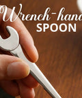 Engineer Gifts Spoon Set For Men, Ideal Mechanical Engineer Gift For Builders, Mechanics, And Blue Collar Pros, wrench-handled spoon.