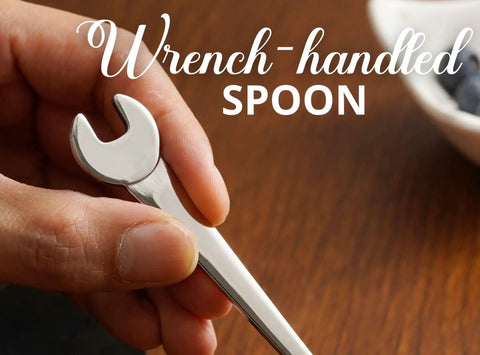 Engineer Gifts Spoon Set For Men, Ideal Mechanical Engineer Gift For Builders, Mechanics, And Blue Collar Pros, wrench-handled spoon.