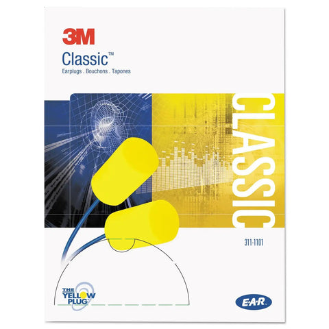 Disposable Foam Ear Plugs 200 Pairs Corded NRR 29 dB For Work Sleep All Day Comfort Great For Work Sites And Loud Environments