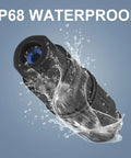 IP68 Outdoor Waterproof Junction Box For 2 Way Cable Connector Quick Screwless Installation External Sleeve Coupler in water splash