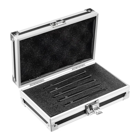 On The Go Mohs Hardness Tester Kit With Five Mohs Picks From 5 To 9 And Aluminum Case Pro Grade Gear For Mineral Identification