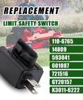 Two Pack Drop In Replacement Limit Safety Switch For Exmark Toro World Lawn Hustler 110-6765 593041 601087 14809