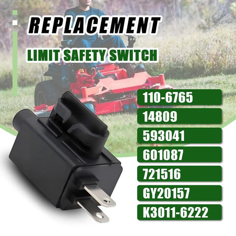 Two Pack Drop In Replacement Limit Safety Switch For Exmark Toro World Lawn Hustler 110-6765 593041 601087 14809