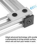 Aluminum Extrusion Joining Plate 10 Piece Set For Frame Building Flat Straight Brackets And Vertical Connectors 2 Hole Plate Fittings Heavy Duty Reinforcement For Tough DIY Frame Structures, aluminum plate on frame