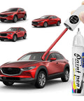46V Soul Crystal Red Touch Up Paint For Mazda Cars DIY Scratch Repair No Fuss Quick And Easy Fix To Keep Your Ride Looking Fresh For CX5 CX50 CX30 CX9 CX90 CX70 Mazda3 MX5 with paint pen applicator.