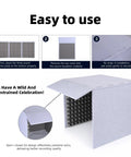 Quick Deploy Foldable Desktop Soundproof Booth For Vocal Podcasting And Home Recording featuring easy setup and acoustic dampening.