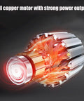 Close-up of copper motor, part of Beefy Portable Hydraulic Steel Bar Cutting Machine 220V 50Hz, Compact Rebar Cutter With Toolbox