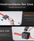 Wall Wiring Machine For Easy Cable Threading And Hidden Pipe Runs Automatic Wire Puller Tool with threading instructions