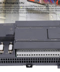 24V PLC Control Module With 32 Bit Fast CPU For Industrial Automation, close-up of ports and connectors on relay IO board