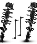 Chrysler Town And Country And Dodge Grand Caravan Front Struts Shock Absorber Sway Bar Links Kit 4 Pcs Replacement 171128L 171128R