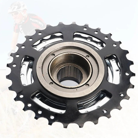 Eight Speed E Bike Freewheel 11 28 Teeth Screw On for Threaded Freehub Replacement Parts Durable Silver Plated Metal Easy Install