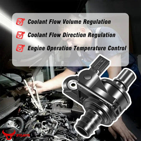 Keep Your Ride Comfy With This 16671 25010 Heater Control Valve Compatible With Toyota Camry Avalon Rav4 And Lexus Es300h Direct Connect Coolant Bypass Valve Quick Install Solid Durability with features highlighted.