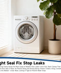 Modern laundry room featuring LG washer with LG Washer Door Seal Kit With Gasket Boot Clamp And Retaining Ring Inner Door Seal.