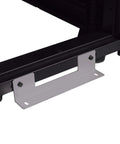 Heavy Duty Workhorse 48U Server Cabinet Extra Deep 48 Inch Rack Enclosure showing secure metal mounting bracket detail.