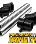 Heavy Duty Switch Two Kit Upgrade For Stainless Steel Front Wheel Spanner 750 04775A And Bushings 741 0990B 741 0516B Fits Cub Cadet Craftsman MTD Troy Bilt White Yard Machine Yardman Columbia RedMax Bearings stainless axles and bushings
