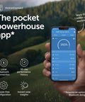 A hand holding a smartphone app displaying solar charge data, compatible with BlueSolar MPPT Solar Charge Controller For Panels And Batteries.