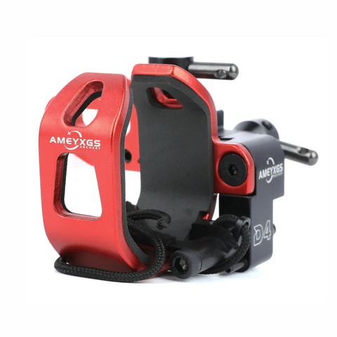 Drop Away Arrow Rest For Compound Bow Right Hand Micro Adjustable Archery Accessory Red Aluminum Quiet Operation