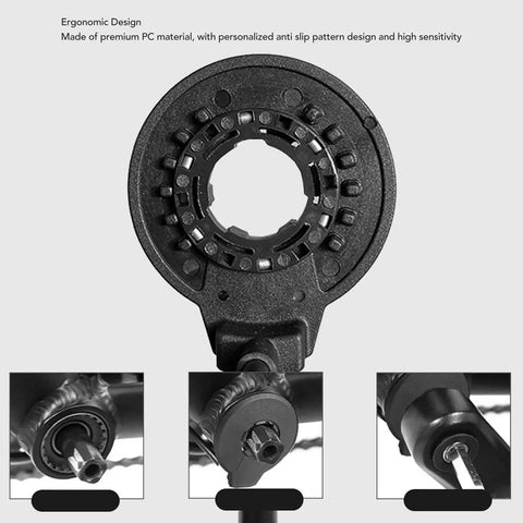 Close-up of High Sensitivity Left Side Pedal Assist Sensor PAS for Electric Bikes With SM Connector 36V 48V Compatibility