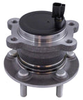 Two-Piece Rear Wheel Bearing And Hub Assembly Set, DIY Friendly, For Ford C-Max, Escape And Lincoln MKC, Driver And Passenger Side, Compatible With 2013 To 2019 Models, FWD And AWD, Durable Hub Bearing Kit, close-up view