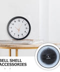 Quartz Wall Back Cover For 12 Inch Round Clock Replacement Rear Panel Shell And Backplate on table