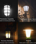 Motion Sensor Outdoor Light Bulbs 15W 100W Equivalent, 1500LM 3000K Warm White, Radar Motion Detector, A21 E26 features