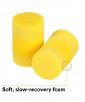 Classic Foam Ear Plugs for Noise Reduction, Uncorded Roll-Down, Regular Size, Slow-Recovery Comfort Fit, NRR 29 dB