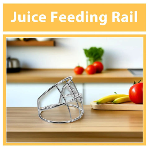 Heavy Duty Guide Rail Assembly for XC2000e Orange Juicer Replacement Part, Sliding Feeding Track for Smooth Juice Transfer, No Spill, Durable, Easy Clean, Home Kitchen Juicing Equipment Accessory stainless steel guide rail