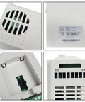 Close-up views of Beast 2.2KW VFD Inverter for CNC Router Milling and Engraving, showing fan vents and control panel.