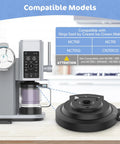 Replacement Outer Bowl Lid For NC700 Series Ice Cream And Soft Serve Makers Fits NC701 And Similar Models displayed on countertop