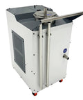 Heavy Duty Pneumatic Chip Remover And Air Powered Coolant Tank Cleaner For Cutting Fluid Filtration Sump Cleaning Cart with stainless steel tubes.
