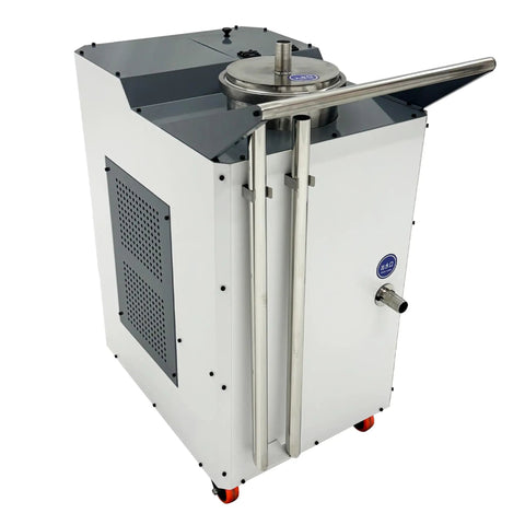 Heavy Duty Pneumatic Chip Remover And Air Powered Coolant Tank Cleaner For Cutting Fluid Filtration Sump Cleaning Cart with stainless steel tubes.