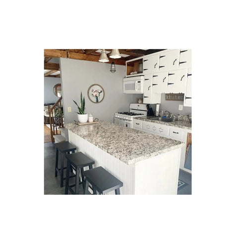 Kitchen with Marble Look Peel And Stick Countertop Vinyl Wrap 36 By 240 Inch Waterproof Self Adhesive Kitchen Cover Black White Grey