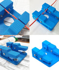 Super Cool Qinkyh Welding Wire Fixture And Soldering Table Clamp That Lets You Handle Any Diameter From 0.3 To 8mm With Ease on a desk.