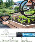 Heavy Duty Double Layer Soaker Hose For Drip Irrigation That Saves 80 Percent Water, Leak Proof Garden Hose close-up view